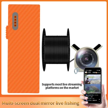 Underwater Fishing Camera 30M Special Line 1080P with Android mobile video adapter for Live fishing fish finder