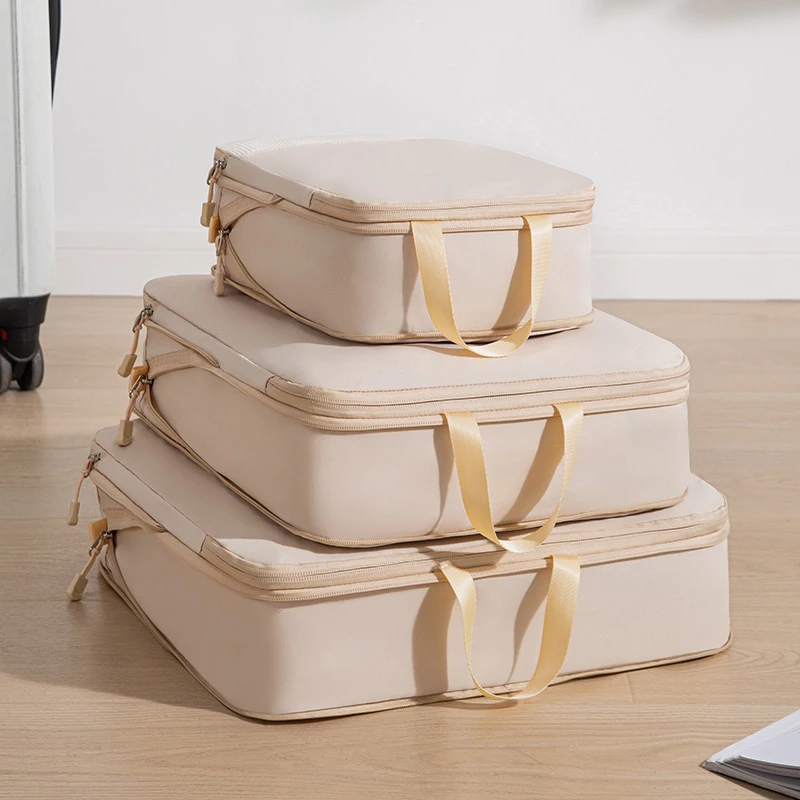 3Pcs Compressed Packing Cubes Travel Storage Bag Set Portable Clothes Luggage Organizer Large Capacity Lightweight Suitcase Bag
3Pcs Compressed Packing Cubes Travel Storage Bag Set Portable Clothes Luggage Organizer Large Capacity Lightweight Suitcase Bag