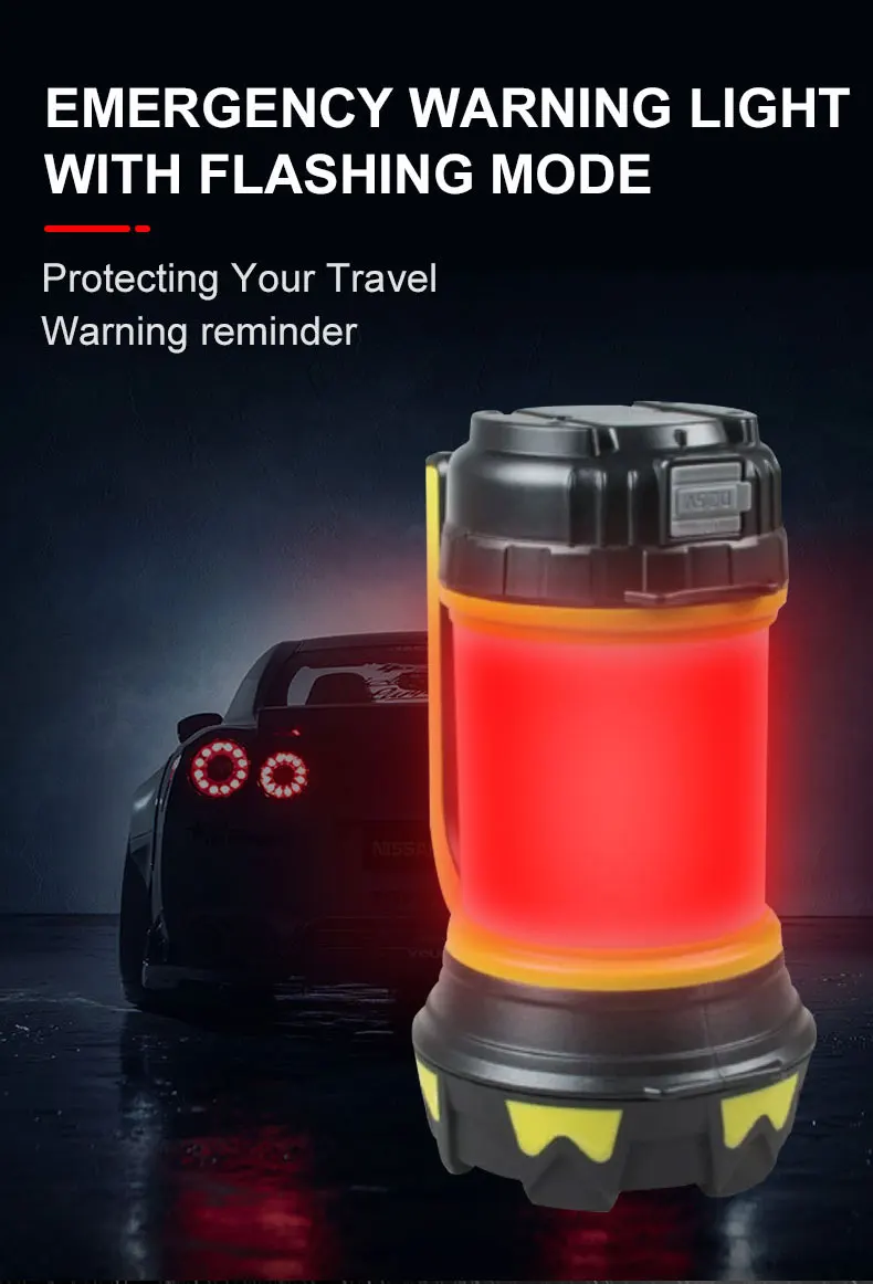 Portable Camping Lantern Lamp T6 Beads Flashlight USB Rechargeable Waterproof Emergency Outdoor Searchlight With COB Sidelight Portable Camping Lantern Lamp T6 Beads Flashlight USB Rechargeable Waterproof Emergency Outdoor Searchlight With COB Sidelight