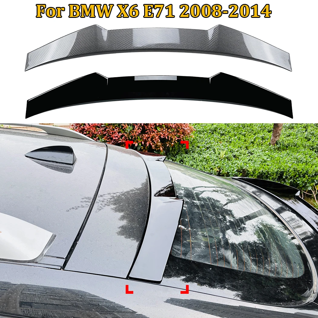 

Car Tail Top Wind Spoilers Wings For BMW X6 E71 2008-2014 Cars Rear Trunk Roof Sport Spoiler Wing Styling Tuning Accessorie