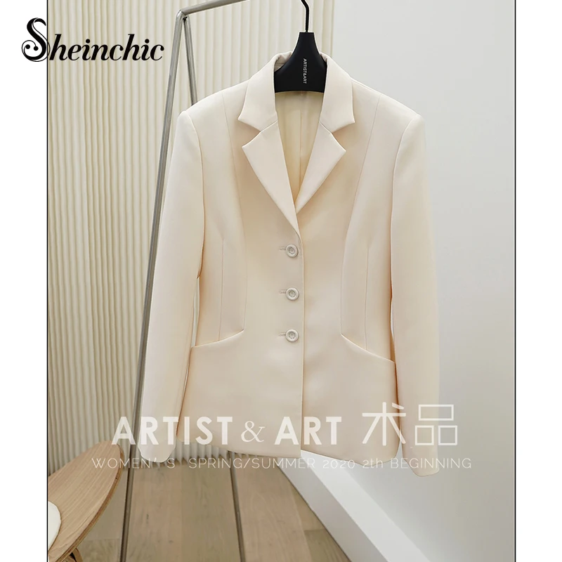 Designers Ladies Elegant Office Blazer Women Spring Autumn Luxury Short Jaqueta Feminina White SashesJackets
Designers Ladies Elegant Office Blazer Women Spring Autumn Luxury Short Jaqueta Feminina White SashesJackets