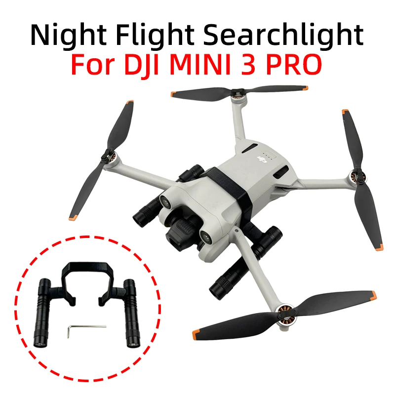 For DJI MINI 3 PRO Drone Night Flight Searchlight Signal Warning Light Shooting Fill Light Flashlight Holder Bracket Accessories
For DJI MINI 3 PRO Drone Night Flight Searchlight Signal Warning Light Shooting Fill Light Flashlight Holder Bracket Accessories