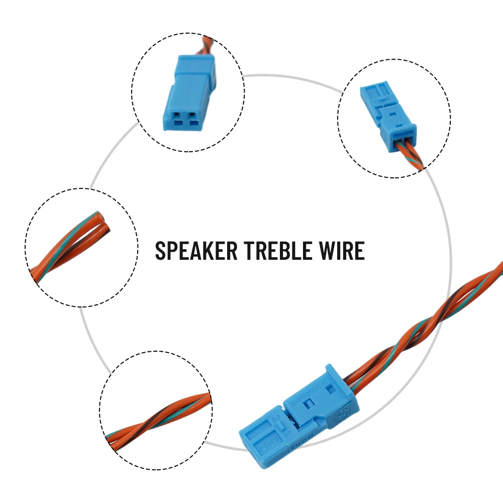Car Speaker Treble Wire Non-fading Retrofit Speaker Tweeter Cable Anti-rust Brand New For BMW F32 F30 F10 F20 E85
Car Speaker Treble Wire Non-fading Retrofit Speaker Tweeter Cable Anti-rust Brand New For BMW F32 F30 F10 F20 E85