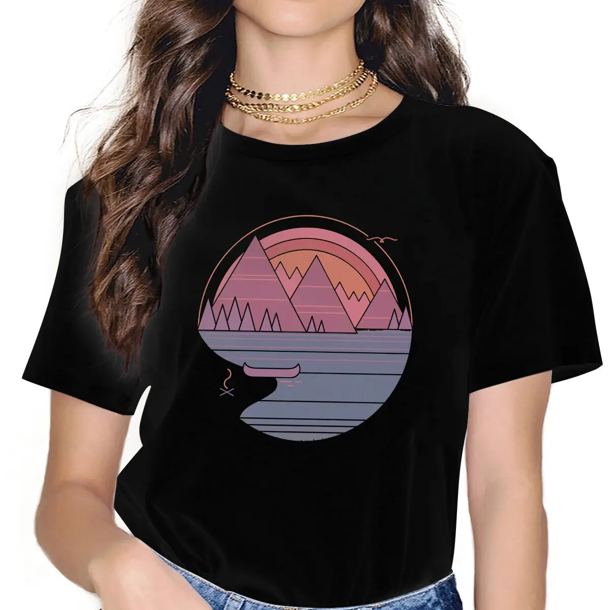 Camp The Mountains Are Calling Tshirt Graphic Women Tops Vintage Fashion Fibre Harajuku Polyester T Shirt
Camp The Mountains Are Calling Tshirt Graphic Women Tops Vintage Fashion Fibre Harajuku Polyester T Shirt