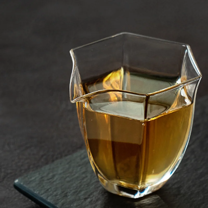 

Glass Tea Sea 180ml Fairway Cups Tea Divider Thicker Transparent Kung Fu Tea Ceremony
