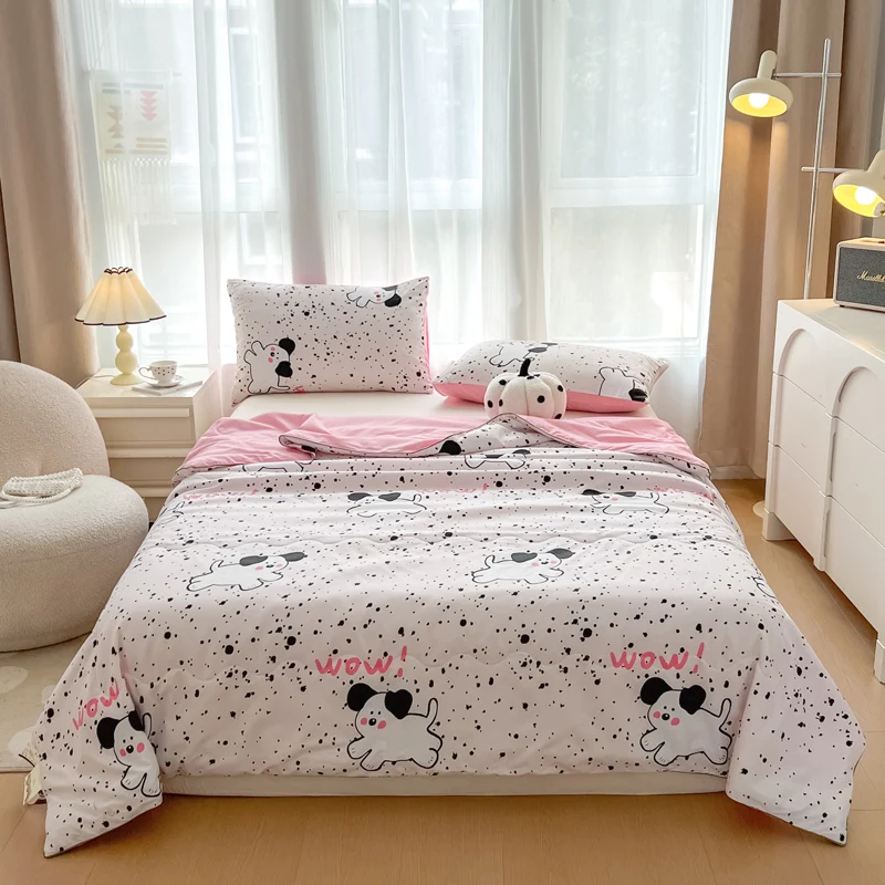 Summer Quilt Floral Style Duvets Single/Queen Size Comforter Thin Duvets Skin-friendly Bedspread edredones (No Pillowcase) Summer Quilt Floral Style Duvets Single/Queen Size Comforter Thin Duvets Skin-friendly Bedspread edredones (No Pillowcase)