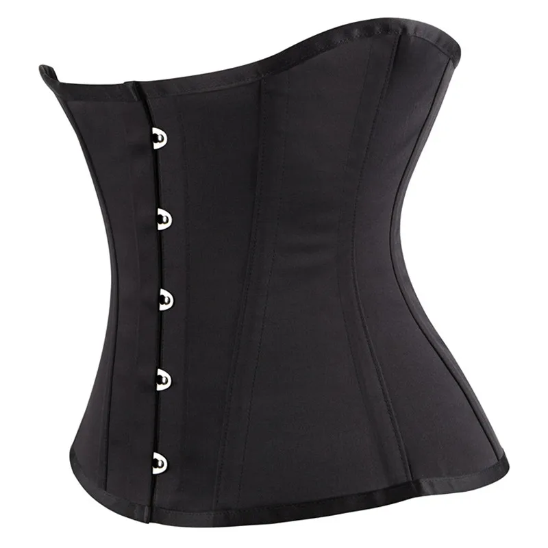 Waist Trainer Gothic Underbust Corset Steel Bone Steampunk Bustiers Top Workout Shape Body Sexy Lingerie Slimming Belt
Waist Trainer Gothic Underbust Corset Steel Bone Steampunk Bustiers Top Workout Shape Body Sexy Lingerie Slimming Belt