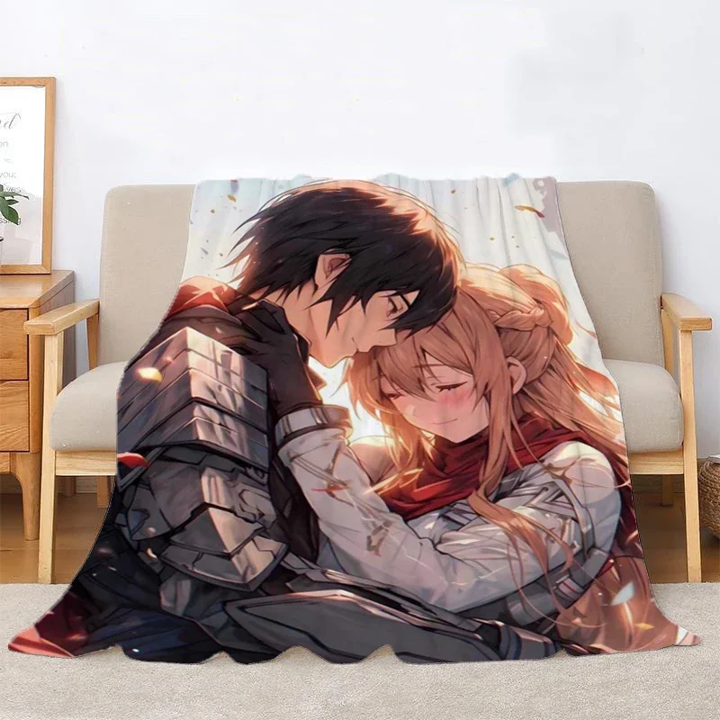 Large Blanket Luxury Sword Art Online Bed Blankets for Beds Double Bedspread Knee Sofa Throw Fluffy Soft Warm Winter Oversized
Large Blanket Luxury Sword Art Online Bed Blankets for Beds Double Bedspread Knee Sofa Throw Fluffy Soft Warm Winter Oversized