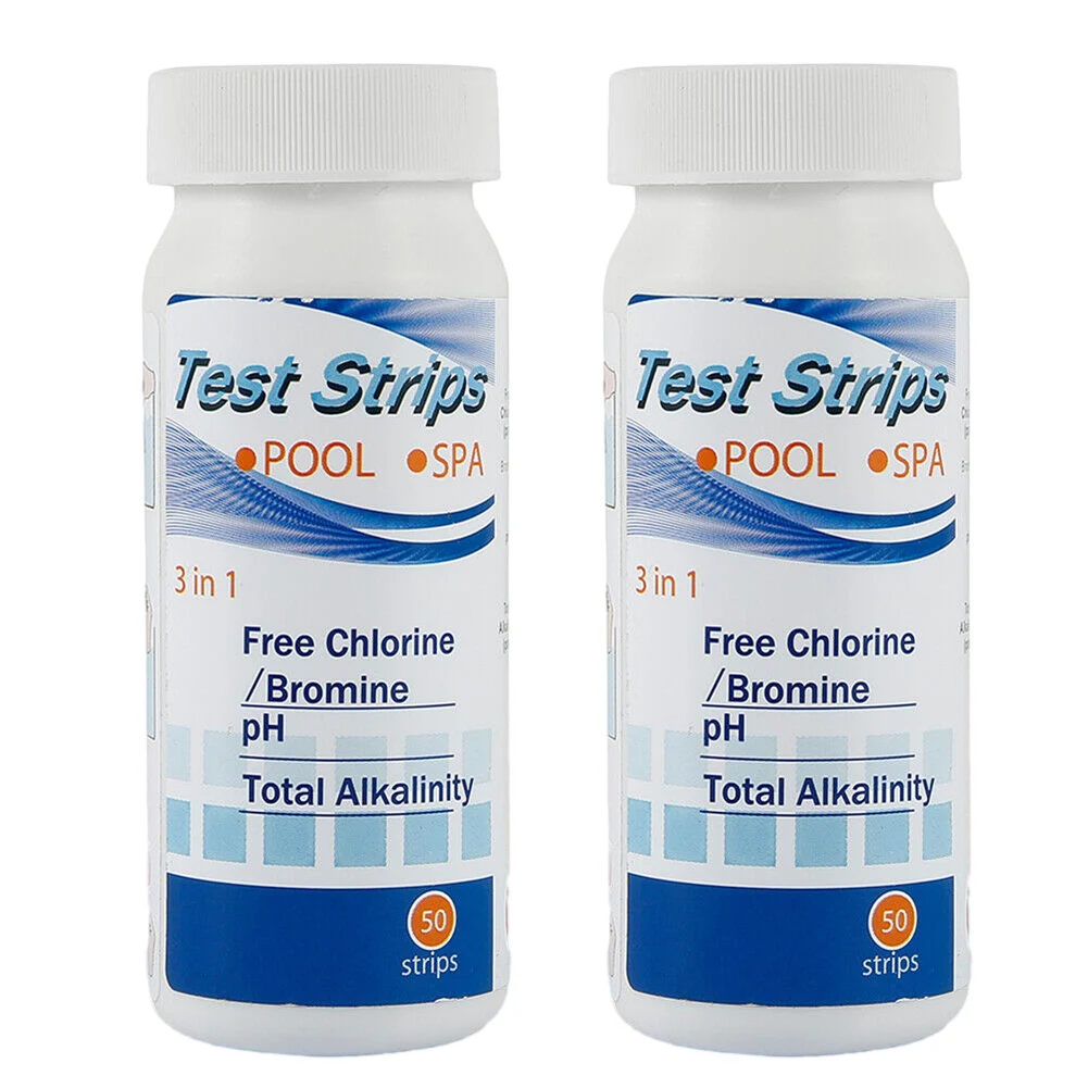 Brand New Water Test Strips Parts 100Pcs 3 In 1 PH Paper Pool Spa Water Quality Strips Swimming Pool SPA Strips
Brand New Water Test Strips Parts 100Pcs 3 In 1 PH Paper Pool Spa Water Quality Strips Swimming Pool SPA Strips
