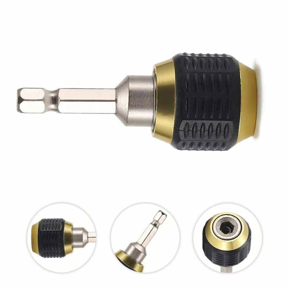 1 Pcs Drill Chuck Screwdriver Im-pact Driver Keyless Adaptor 1/4in Hex Shank Drill Bit Quick Change Convertor Adapter Tool
1 Pcs Drill Chuck Screwdriver Im-pact Driver Keyless Adaptor 1/4in Hex Shank Drill Bit Quick Change Convertor Adapter Tool