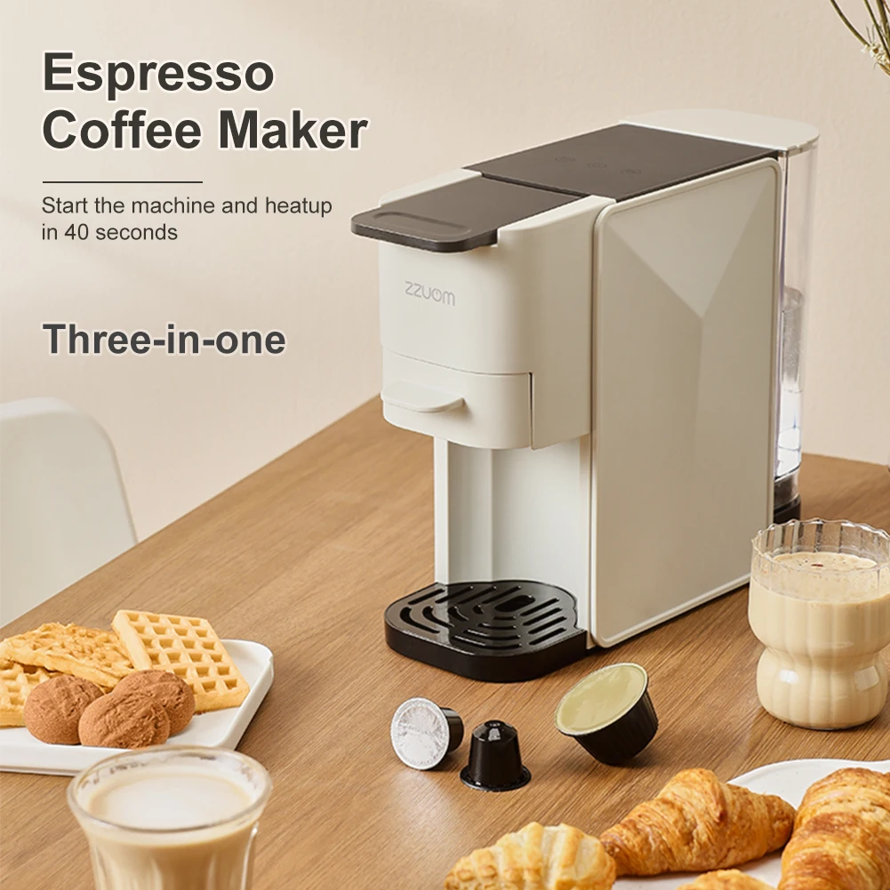 Espresso Coffee Maker Machine Automatic Coffee Machine for Espresso & Capsule 20BAR Coffee Machine for Coffee Ground & Capsules
Espresso Coffee Maker Machine Automatic Coffee Machine for Espresso & Capsule 20BAR Coffee Machine for Coffee Ground & Capsules