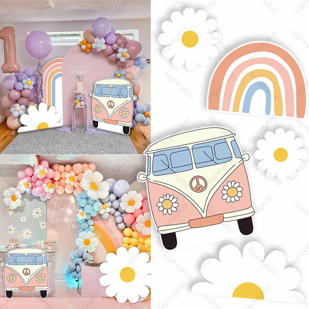 12/18/36inch Daisy Theme Decor KT Board Boho Rainbow Groovybaby Birthday Baby Shower Party Decor Backdrop Photo Props
12/18/36inch Daisy Theme Decor KT Board Boho Rainbow Groovybaby Birthday Baby Shower Party Decor Backdrop Photo Props