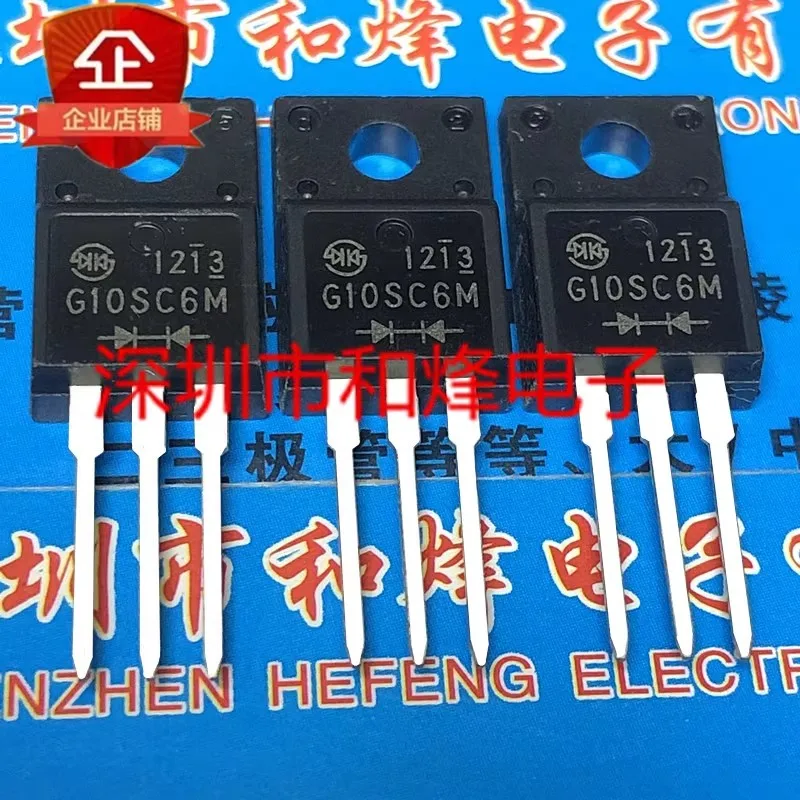 

10Pcs/Lot G10SC6M 10SC6 TO-220F 60V 10A MOS Field-effect Transistor 100% Brand New Original Stock
