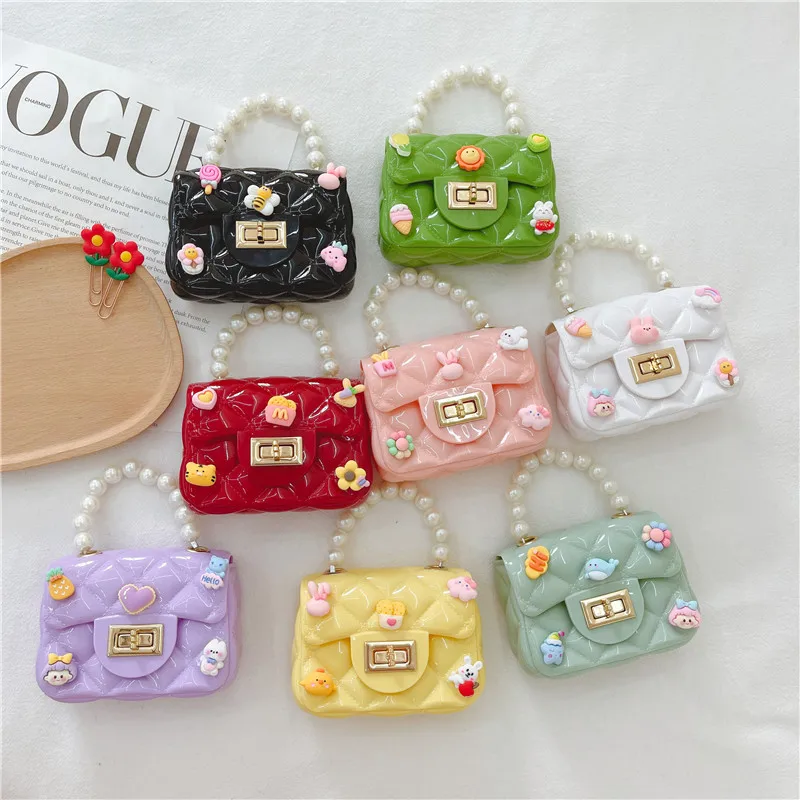 Cute Mini Jelly Purse for Kids Candy DIY Pvc Chains Crossbody Bag for Girls WHolesale
Cute Mini Jelly Purse for Kids Candy DIY Pvc Chains Crossbody Bag for Girls WHolesale