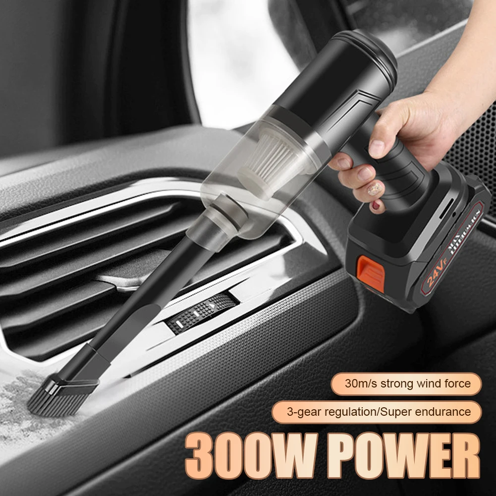 12000PA Car Wireless Vacuum Cleaner 300W High Power Portable Handheld Vacuum Cleaner Rechargeable Car Interior Cleaning Machine
12000PA Car Wireless Vacuum Cleaner 300W High Power Portable Handheld Vacuum Cleaner Rechargeable Car Interior Cleaning Machine