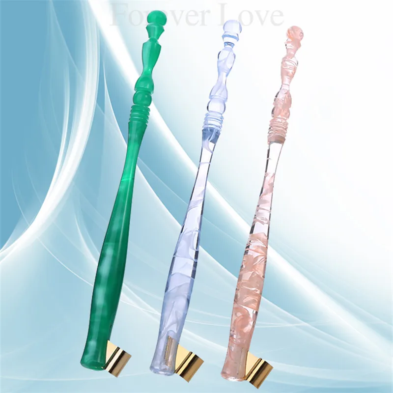Imitation glass calligraphy pen comic hook line pen European retro dip pen simple resin pen smooth writing 
Imitation glass calligraphy pen comic hook line pen European retro dip pen simple resin pen smooth writing