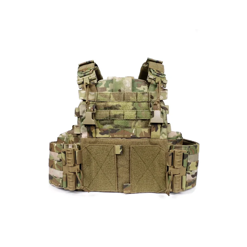 

Tactical Raiders SC Plate Carrier Molle Modular Armor Vest NIR Compliant MC Multi Camo(051709)