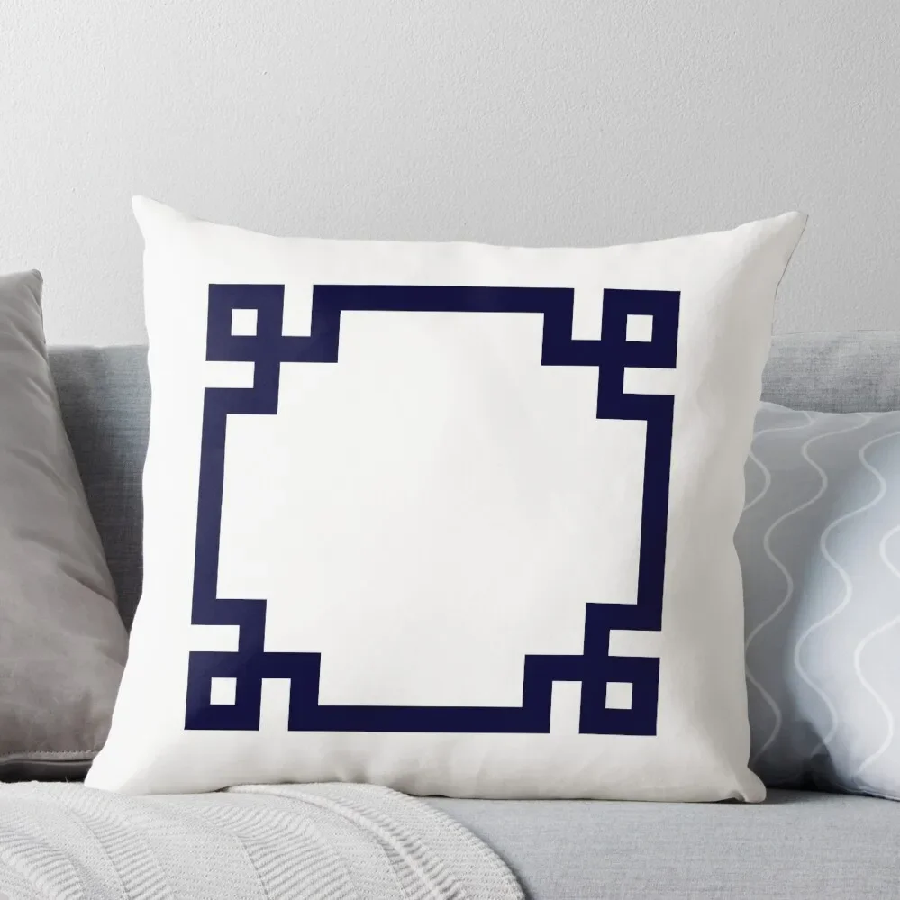 Navy Blue Greek Key Square On White Throw Pillow Custom Cushion Photo ornamental pillows for living room Throw Pillow
Navy Blue Greek Key Square On White Throw Pillow Custom Cushion Photo ornamental pillows for living room Throw Pillow