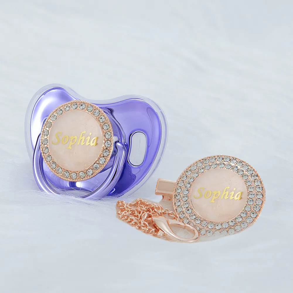 MIYOCAR custom gold pearl new color bling pacifier and pacifier clip BPA free dummy bling unique gift baby shower PS-1
MIYOCAR custom gold pearl new color bling pacifier and pacifier clip BPA free dummy bling unique gift baby shower PS-1