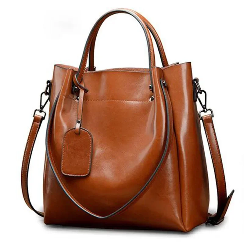 

Genuine Leather Bags For Women Messenger Handbags Women Famous Brands Fashion Luxury Shoulder Bags