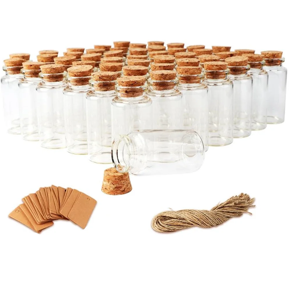 20PCS 40ml Small Glass Bottles with Cork Lids, Mini Jars Small Glass Vials with Wooden Corks Tags and Hemp Ropes,Small Glass Jar
20PCS 40ml Small Glass Bottles with Cork Lids, Mini Jars Small Glass Vials with Wooden Corks Tags and Hemp Ropes,Small Glass Jar