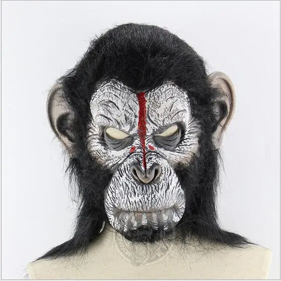 New Rise of Planet of the Apes Halloween cosplay gorilla masquerade mask Monkey King Costumes caps realistic FestivalParty masks
New Rise of Planet of the Apes Halloween cosplay gorilla masquerade mask Monkey King Costumes caps realistic FestivalParty masks