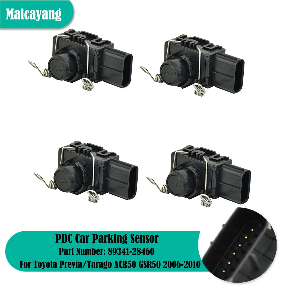 Hight Quality 4PCS Parking Backup Aid Sensor PDC Parking Sensor For Toyota Previa/Tarago ACR50 GSR50 2006-2010 89341-28460
Hight Quality 4PCS Parking Backup Aid Sensor PDC Parking Sensor For Toyota Previa/Tarago ACR50 GSR50 2006-2010 89341-28460
