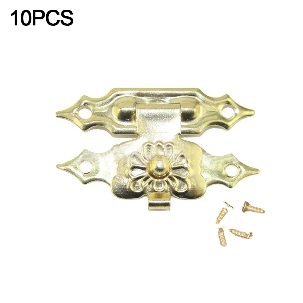 10pcs Jewelry Gift Box Decorative Hasp Latch Mini Antique Iron Sheet Wooden Case Hasp Home Finuture Buckle Clasp Lock No Screws
10pcs Jewelry Gift Box Decorative Hasp Latch Mini Antique Iron Sheet Wooden Case Hasp Home Finuture Buckle Clasp Lock No Screws