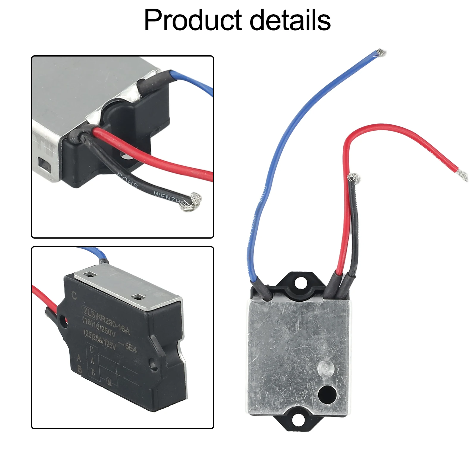 230V To 16A Soft Start Switch For Angle Grinder Cutting Machine Power Tools Herramientas Ferramentas Navajas Multitool
230V To 16A Soft Start Switch For Angle Grinder Cutting Machine Power Tools Herramientas Ferramentas Navajas Multitool