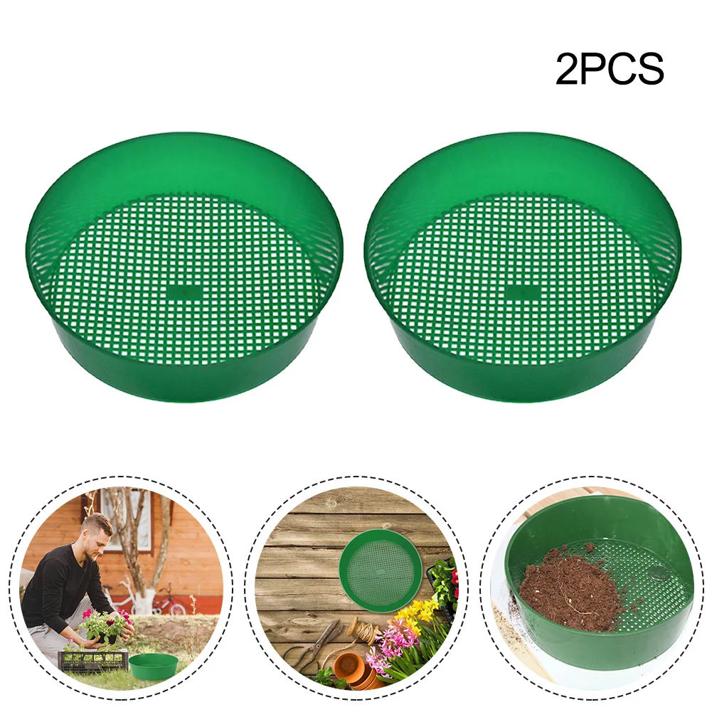 Plastic Garden Sieve Garden Sieve Soil Stone Mesh Garden Tools Green Stone Mesh Small Gravel Soil Sand Soil Sieve
Plastic Garden Sieve Garden Sieve Soil Stone Mesh Garden Tools Green Stone Mesh Small Gravel Soil Sand Soil Sieve