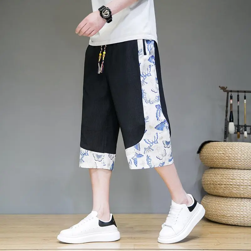 2024 Summer Men's New Patchwork Casual Straight Shorts Male Elastic Waist Loose Short Pant Men Drawstring 2/4 Length Shorts G257
2024 Summer Men's New Patchwork Casual Straight Shorts Male Elastic Waist Loose Short Pant Men Drawstring 2/4 Length Shorts G257