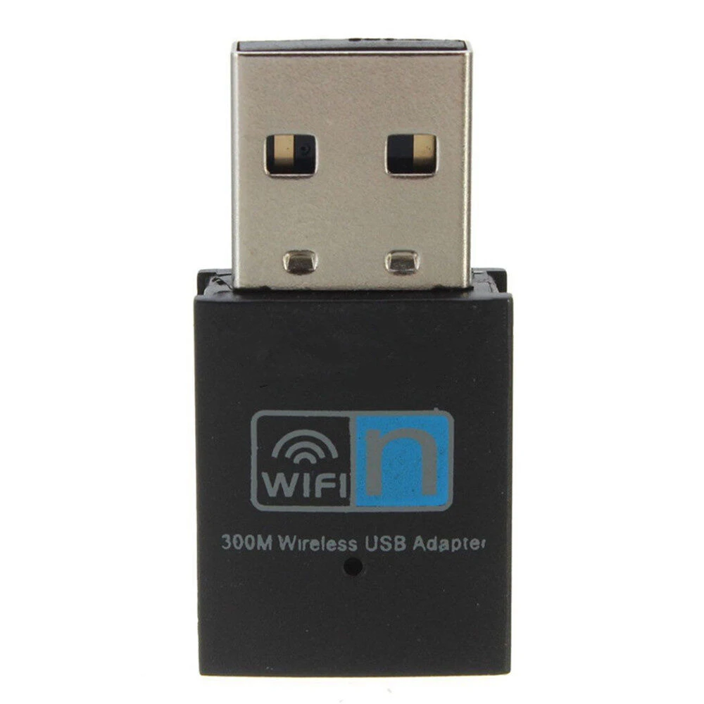 

300 Mbps Mini Wireless USB Wi-fi Wlan Adapter 802.11 b/g/n Network LAN Dongle New