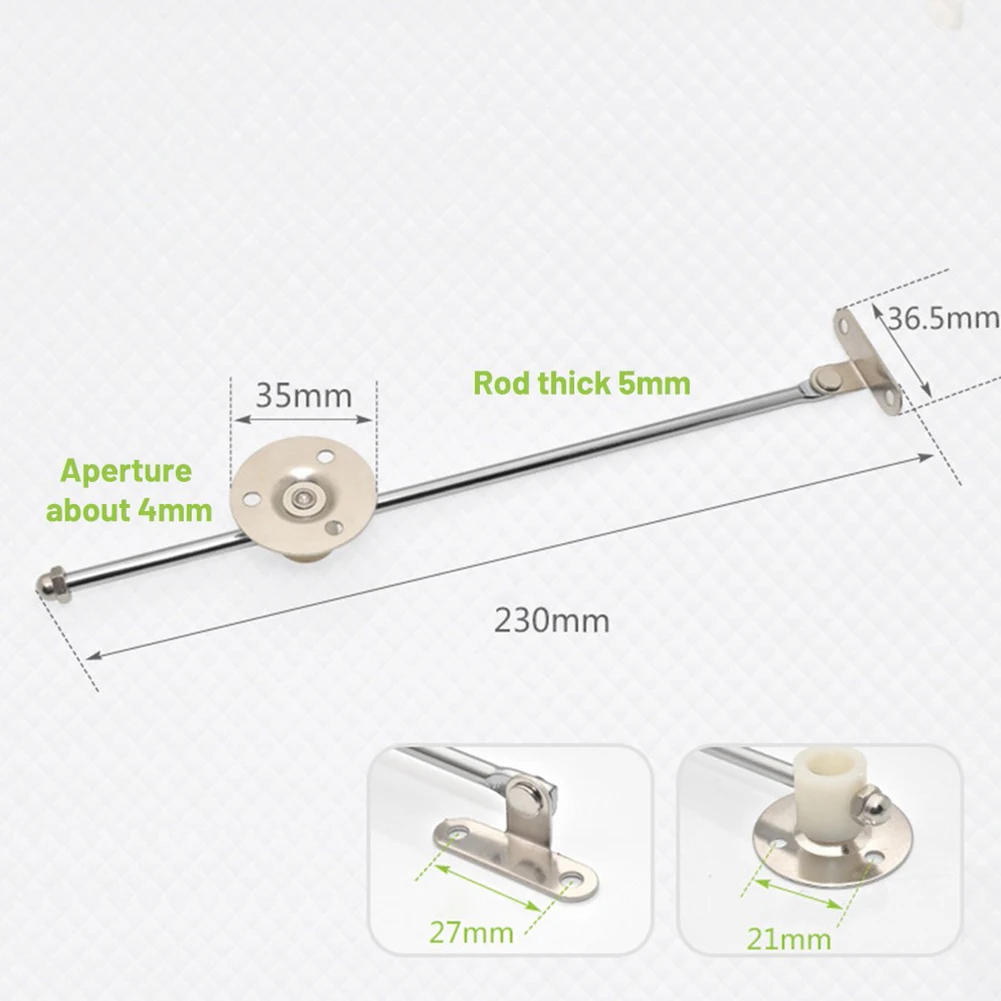 Support Hinges Flat Door Arm For Lift Up Stay Furniture Hardware Hinge Tools Set 230mm 2pcs Cabinet/Cupboard Lid
Support Hinges Flat Door Arm For Lift Up Stay Furniture Hardware Hinge Tools Set 230mm 2pcs Cabinet/Cupboard Lid