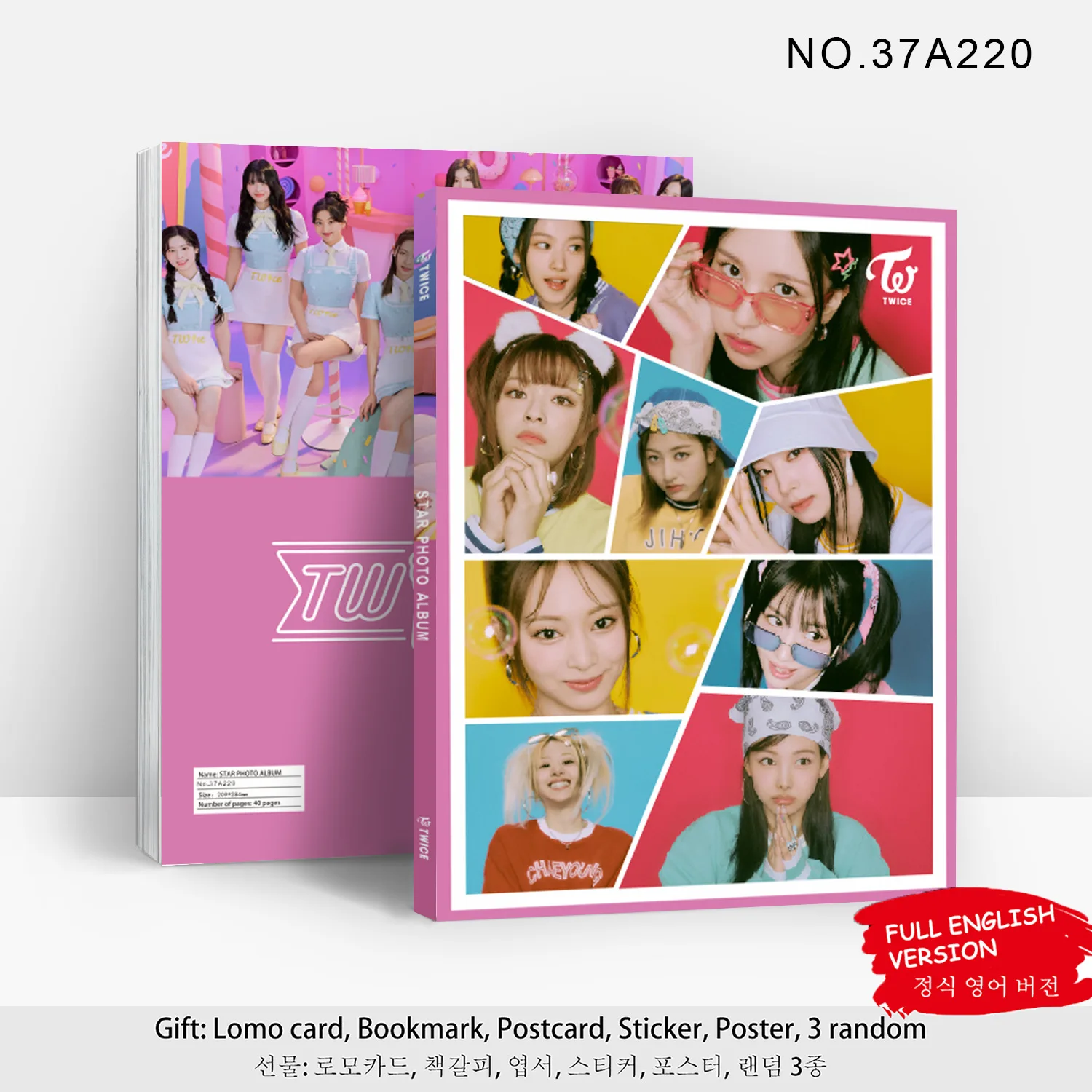 KPOP TWICE New Professional Surrounding Photo Collection 80P High Definition Album Collection Star Photo Collection Fans Gifts
KPOP TWICE New Professional Surrounding Photo Collection 80P High Definition Album Collection Star Photo Collection Fans Gifts