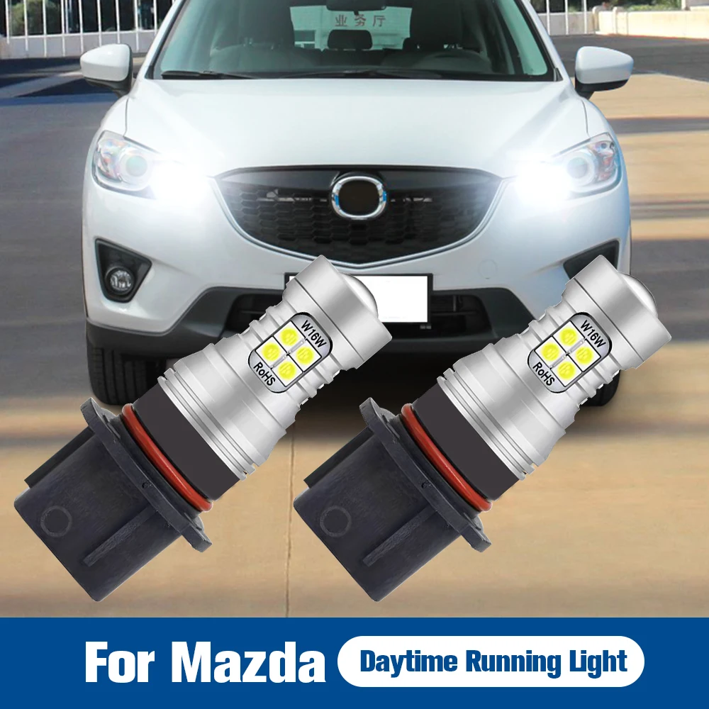 2pcs LED Daytime Running Light P13W DRL Bulb Lamp Canbus Error Free For Mazda CX-5 2013 2014 2015
2pcs LED Daytime Running Light P13W DRL Bulb Lamp Canbus Error Free For Mazda CX-5 2013 2014 2015