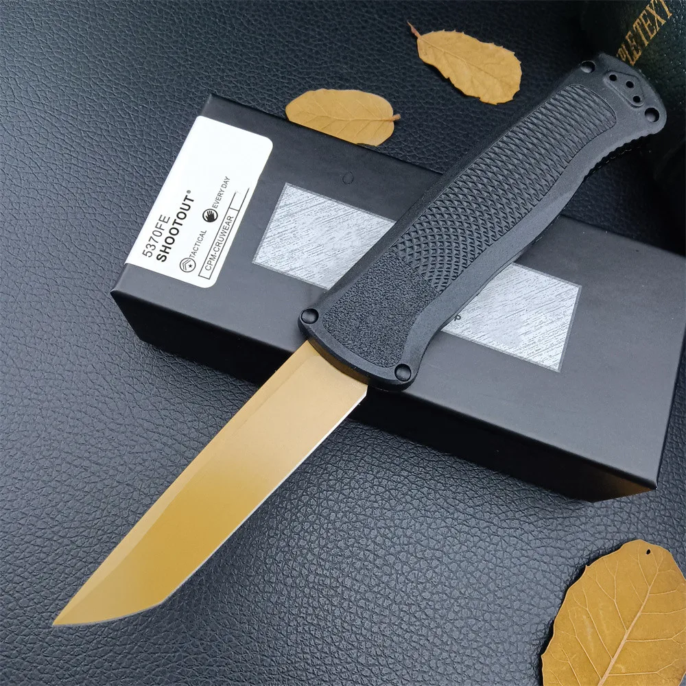 BM 5370FE Outdoor Pocket Knife 3.51" CPM-CruWear Tanto Blade CF-Elite Handles Wild Survival Tactical Hunting EDC Tool Gift Knife
BM 5370FE Outdoor Pocket Knife 3.51" CPM-CruWear Tanto Blade CF-Elite Handles Wild Survival Tactical Hunting EDC Tool Gift Knife
