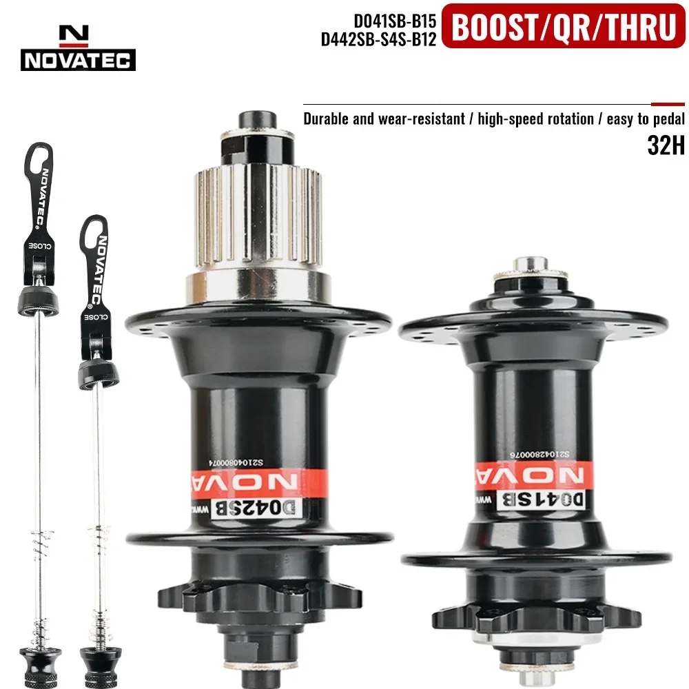 Novatec D041 D442SB 32H Bicycle Boost Hubs MTB Bike Hubs MS Micro Mountain Bike Hub For Shimano XT/SLX M6100/M7100/M8100
Novatec D041 D442SB 32H Bicycle Boost Hubs MTB Bike Hubs MS Micro Mountain Bike Hub For Shimano XT/SLX M6100/M7100/M8100