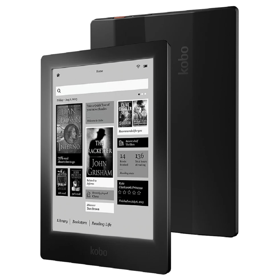

Kobo Aura HD 6.8" ebook reader onyx book Eink Carta HD 1440x1080 e-ink with Light kindle электронная книга onyx boox pocketbook