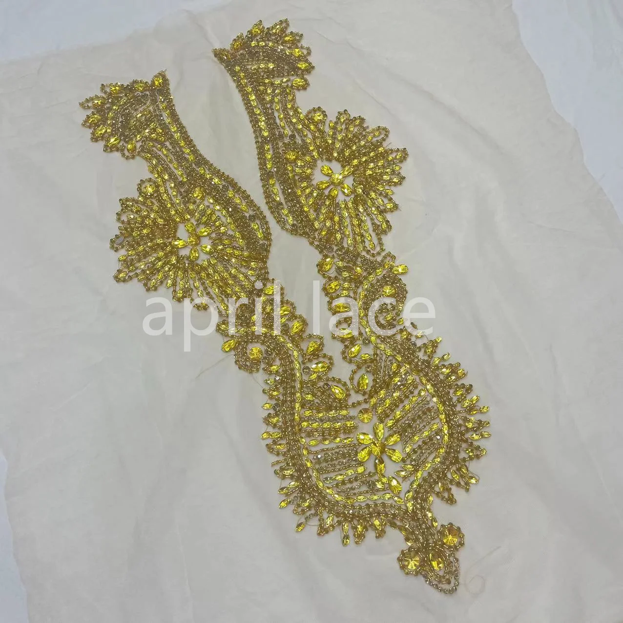 Golden Color New York Lady 2023 Hand Made Applique Cutting Tulle Bead For Sawing Party Dress Wedding Haute Couture
Golden Color New York Lady 2023 Hand Made Applique Cutting Tulle Bead For Sawing Party Dress Wedding Haute Couture