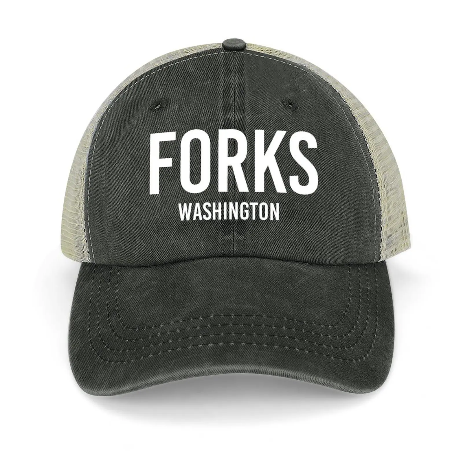 

Forks Washington Wa Usa Patriotic Vintage Sports Cowboy Hat Brand Man cap Rugby Military Cap Man Woman Men's