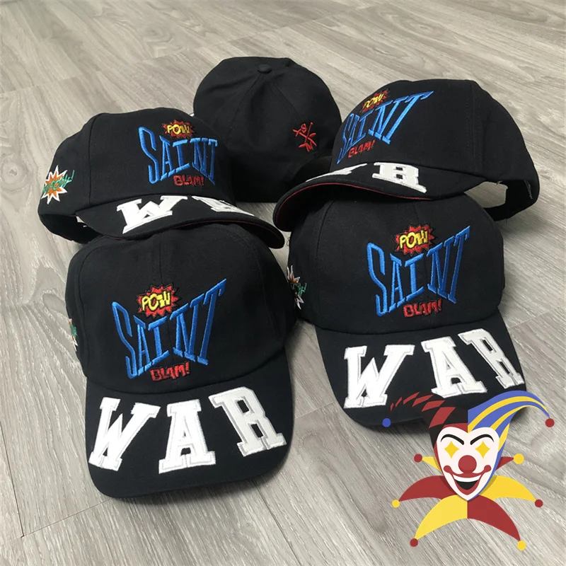 Бейсболка SAINT, мужские и женские кепки с вышивкой, с регулируемой пряжкой 
Бейсболка SAINT, мужские и женские кепки с вышивкой, с регулируемой пряжкой