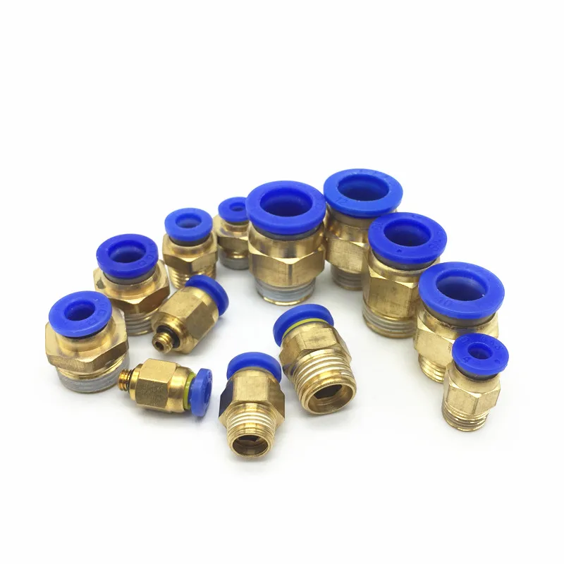 Push to Connect Fittings 12mm Tube OD Straight Pneumatic Quick Fitting Air Line Connector Thread1/8" 1/4" 3/8" 1/2" 10PCS/lot
Push to Connect Fittings 12mm Tube OD Straight Pneumatic Quick Fitting Air Line Connector Thread1/8" 1/4" 3/8" 1/2" 10PCS/lot