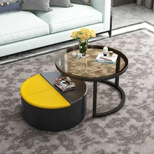 Nordic Coffee Table Modern Simple Small Apartment Simple Small Coffee Table Home Living Room Creative Glass round Tea Table
Nordic Coffee Table Modern Simple Small Apartment Simple Small Coffee Table Home Living Room Creative Glass round Tea Table