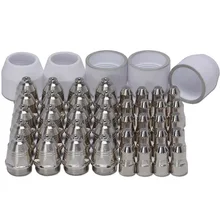 45pcs P-80 Panasonic Plasma Electrode Nozzle 1.5 100Amp Plasma Cutting Torch Kit For PANASONIC 80A Welding Parts
45pcs P-80 Panasonic Plasma Electrode Nozzle 1.5 100Amp Plasma Cutting Torch Kit For PANASONIC 80A Welding Parts