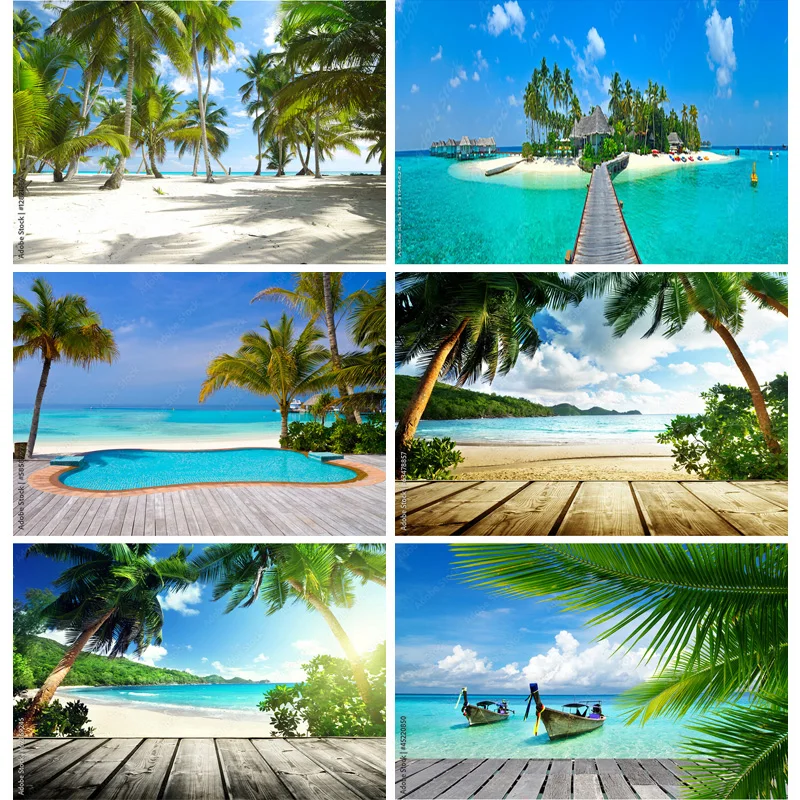 Tropical Sea Beach Palms Tree Photography Background Natural Scenic Photo Backdrops Photocall Photo Studio 211227-HHB 05 
Tropical Sea Beach Palms Tree Photography Background Natural Scenic Photo Backdrops Photocall Photo Studio 211227-HHB 05