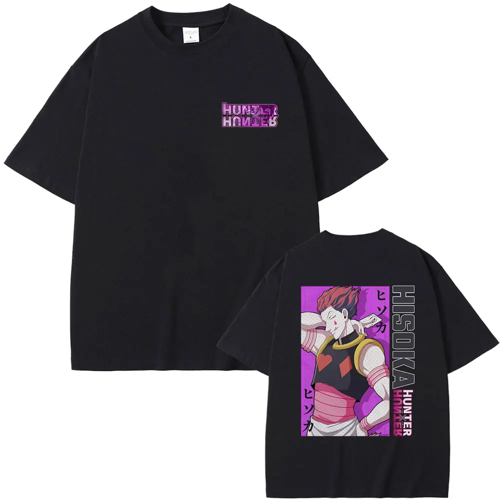 Anime Hunter X Hunters Hisoka Graphic Tshirt Men Fashion Short Sleeve T-shirts Male Manga Casual Cozy Soft Pure Cotton T Shirt
Anime Hunter X Hunters Hisoka Graphic Tshirt Men Fashion Short Sleeve T-shirts Male Manga Casual Cozy Soft Pure Cotton T Shirt