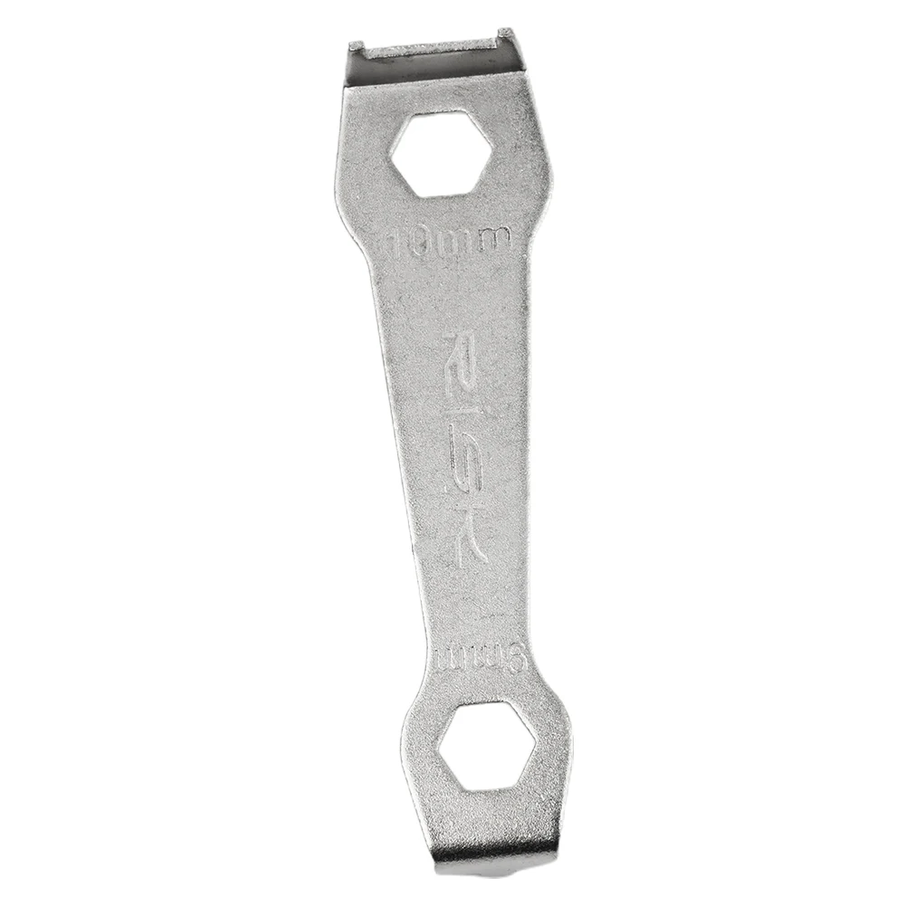 Quality Durable Wrench Tool 93mm Bike Chainring Wrench Double-ended Easy To Use Nut Removal Tool Road Bike Silver
Quality Durable Wrench Tool 93mm Bike Chainring Wrench Double-ended Easy To Use Nut Removal Tool Road Bike Silver