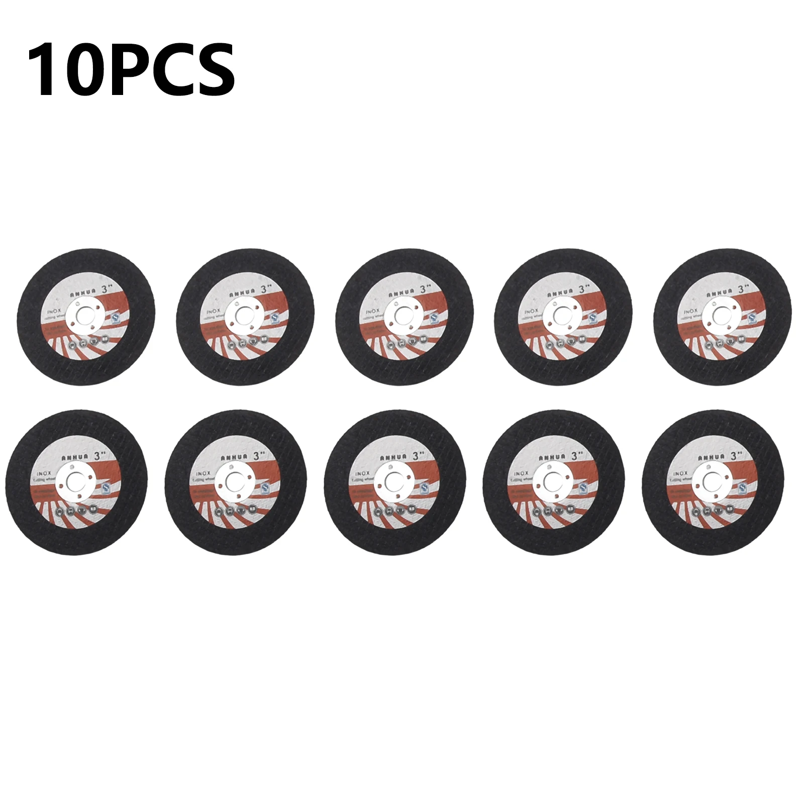 10pcs 75mm Black Circular Resin Grinding Wheel Cutting Disc Cutting Tools Polishing Tools Power Tools Angle Grinder Accessory
10pcs 75mm Black Circular Resin Grinding Wheel Cutting Disc Cutting Tools Polishing Tools Power Tools Angle Grinder Accessory