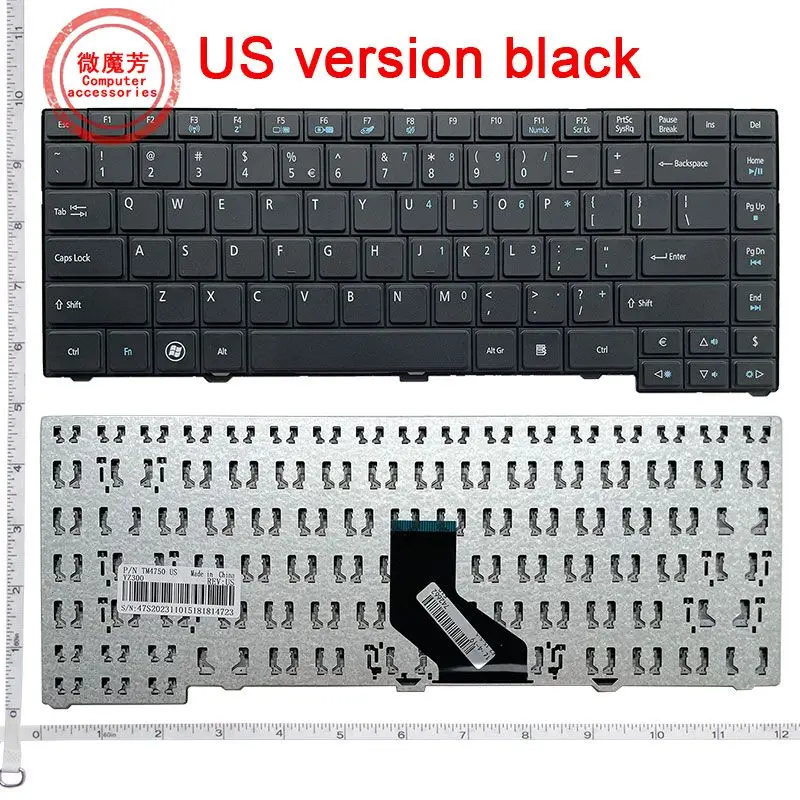 Новая английская клавиатура для ноутбука ACER TM4750, TM4750Z, TM4750G, 4745, 4755, 4740, 4741, ms2335, P243G, P633, 5620G
Новая английская клавиатура для ноутбука ACER TM4750, TM4750Z, TM4750G, 4745, 4755, 4740, 4741, ms2335, P243G, P633, 5620G