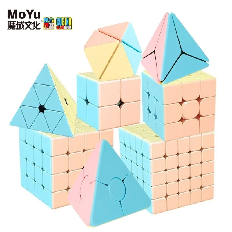 

MOYU Magico Cubo 3x3 2x2 4x4 5x5 Pyraminx Tower Macaroon Magic Speed Cube 3x3x3 Puzzle Mágico 큐브 кубики головол Rubic Toy